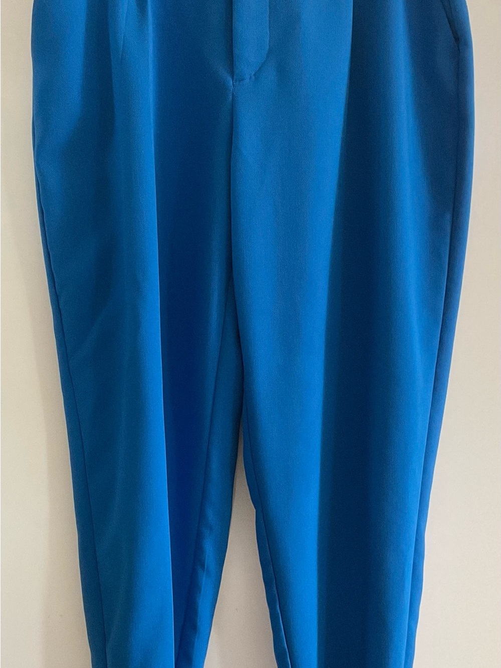 Zara Bright Blue Tailored Trousers